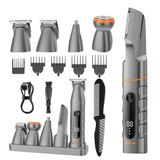 Maxgroom Erkekler Için 5'i 1 Arada Özel Tıraş Makinesi, Erkekler Için Şarj Istasyonlu Vücut Tıraş Makinesi, Ipx6 Su Geçirmez Tıraş Makinesi, Sakal, Vücut, Testisler ve Kasık Bölgesi Için Elektrikli