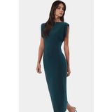 Maxi Bodycon Elbise Örme Kolsuz Rahat Yazlık Uzun Ömürlü Yüksek Kalite Seçkin Malzeme