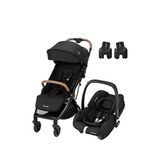 Maxi-cosi Eva-cabriofix I-size Black Otomatik Katlanan Kompakt Bebek Arabası - Siyah