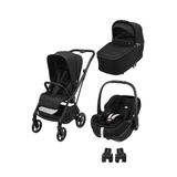 Maxi-Cosi Leona2 3 Ü 1 Arada Seyahat Sistem Bebek Arabası Twillic Black