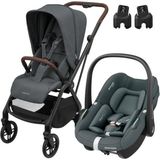 Maxi-Cosi Leona2 Pebble S Seyahat Sistem Graphite Bebek Arabası