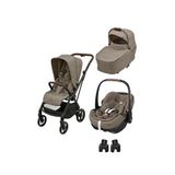 Maxi-cosi Leona2 Twillic Truffle 3 Ü 1 Arada Seyahat Sistem Bebek Arabası - Bej