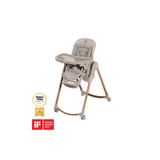 MAXİ-COSİ Maxi-Cosi Minla Plus 6'sı Bir Arada Ahşap Görünümlü 4 Tekerlekli Mama Sandalyesi Beige