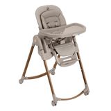 Maxi-Cosi Minla Plus 6'sı Bir Arada Ahşap Görünümlü 4 Tekerlekli Fonksiyonel Mama Sandalyesi Beige
