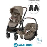 Maxi-Cosi Oxford-Pebble 360 Pro Çift Yönlü Seyahat Sistem Bebek Arabası Twillic Truffle