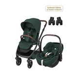 Maxi-cosi Oxford-pebble 360 Pro Twillic Green Seyahat Sistem Bebek Arabası - Yeşil