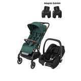 Maxi-Cosi Soho-Cabriofix I-Size Ana Kucakli Ultra Kompakt Seyahat Sistem Bebek Arabasi Green-Black