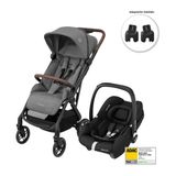 Maxi-Cosi Soho-Cabriofix İ-Size Ana Kucaklı Ultra Kompakt Seyahat Sistem Bebek Arabası Grey-Black