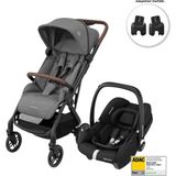Maxi-Cosi Soho Cabriofix I-Size Ana Kucaklı Ultra Kompakt Seyahat Sistem Grey-Black Bebek Arabası
