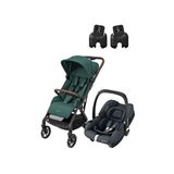 Maxi-cosi Soho-cabriofix İ-size Modüler Ultra Kompakt Green-graphite Seyahat Sistem Bebek Arabası - Yeşil