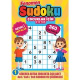 Maxi Fenomen Çocuklar İçin 6-8 Yaş Sudoku 96 Sayfa Bulmaca Kitabı Bertan Kodamanoğlu