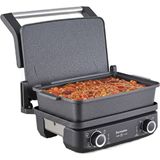 Maxi Grill 4x4 Multi Lahmacun Makinesi ( Ptfe /teflon )Tava Hediyeli 2200 Watt Tost Makinesi(Inox)