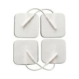 Maxi Kablolu / Soketli Elektrot 5*5 cm ems Tens Cihazı Pin Girişli Elektrod , 1 Paket = 4 Adet