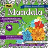 Maxi Mandala Çizgilerle Boyama Terapisi 016
