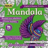 Maxi Mandala Çizgilerle Boyama Terapisi 09