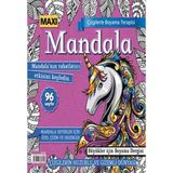Maxi Mandala Çizgilerle Boyama Terapisi 10 / Bertan Kodamanoğlu / Maxi Yayıncılık / 9772717780223