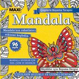Maxi Mandala Çizgilerle Boyama Terapisi 13