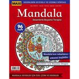 Maxi Mandala Çizgilerle Boyama Terapisi 2020/01