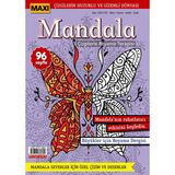 Maxi Mandala Çizgilerle Boyama Terapisi 2021/03