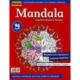 Maxi Mandala Çizgilerle Boyama Terapisi 2022/03
