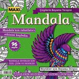 Maxi Mandala Çizgilerle Boyama Terapisi 2023/01