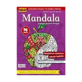 Maxi Mandala Çizgilerle Boyama Terapisi 3