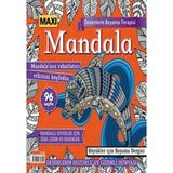 Maxi Mandala Desenlerle Boyama Terapisi 10 / Bertan Kodamanoğlu / Maxi Yayıncılık / 9772717780124