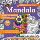 Maxi Mandala Desenlerle Boyama Terapisi 12