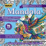 Maxi Mandala Desenlerle Boyama Terapisi 14
