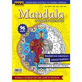 Maxi Mandala Desenlerle Boyama Terapisi 2020/02 96 Sayfa Komisyon Yazarlı Hobi Kitabı