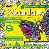 Maxi Mandala Desenlerle Boyama Terapisi 2023/01