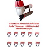 Maxi Master 100 Serisi 10050 Havalı Zımba Tabancası + 10025 Zımba Teli 6000 Adet Hediyeli