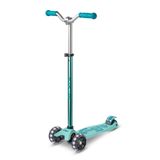 Maxi micro™ Deluxe Pro LED | ORİJİNAL | 5 yaş ve üstü çocuklar için | 5 – 7 yaş arası birinci sınıf çocuk scooterı | gidon yüksekliği ayarlanabilir | Kickboard Scooter | 5 6 7 yaş (canlı mavi)