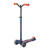 Maxi Micro Scooter Deluxe Pro LED Navy Red MMD044