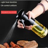 Maxi Pro Sprey Yağdanlık, Airfryer Için Yağdanlık, Püskürtmeli Sprey Cam Şişe Zeytinyağı Sirke Yağ Püskürtücü - Siyah