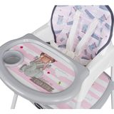 Maxi Taxi Baby 3in1 Çalışma Masalı Mama Sandalyesi Renkli 3 - 6 Yaş İçin Yatış Özelliğiyle
