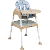 Maxi Taxi Baby Feeding Çalışma Masalı Mama Sandalyesi (KREM KUZULU)
