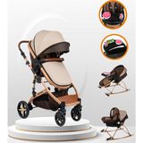 Maxi Taxi Fast Pro Completto 4 In 1 Travel Sistem Bebek Arabası - Kahverengi