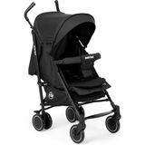 Maxi Taxi Floki Tam Yatarlı Baston Bebek Arabası 25 kg Taşıma Kapasitesi ile Tek Elle Katlanabilir - Siyah