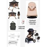 Maxi Taxi Travel Sistem Bebek Arabali 10 Parca Bebek Ceyiz Seti Gold