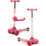 Maxi Taxi Zoomy Oturaklı Işıklı Katlanabilir Scooter