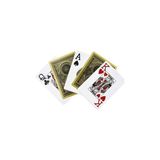 Maxi Trendy Gold Jumbo Plastik Su Geçirmez Jumbo Blackjack Iskambil Oyun Kağıdı CIN885SR - Option-1