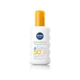 Maxi Trendy Sun SPF50+ Çocuklar ve Bebekler Için Yüksek Güneş Koruyucu Sprey 200ML,HASSAS Cilt,parfümsüz