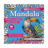 Maxi Yayıncılık Maxi Mandala Çizgilerle Boyama Terapisi 11