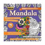Maxi Yayıncılık Maxi Mandala Desenlerle Boyama Terapisi 12