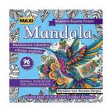 Maxi Yayıncılık Maxi Mandala Desenlerle Boyama Terapisi 14
