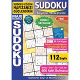 Maxi Yayıncılık'tan Bertan Kodamanoğlu'nun 112 Sayfa Maxi Bulmaca Sudoku 023 Eğlenceli Zeka Kitabı