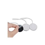 Maxi Yuvarlak Elektrot 3.2*3.2 cm ems Tens Cihazı Pin Girişli Elektrod , 5 Paket = 20 Adet