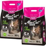 Maxicat 2X10LT Aktif Karbonlu Hijyenik Kedi Kumu 20 Lt