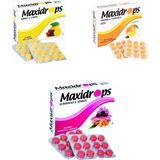 Maxidrops Pastil - Bal Limon - Portakal - Nane (3'Lü Paket) - --